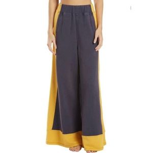 Free People Navy Combo Pants (NWT)